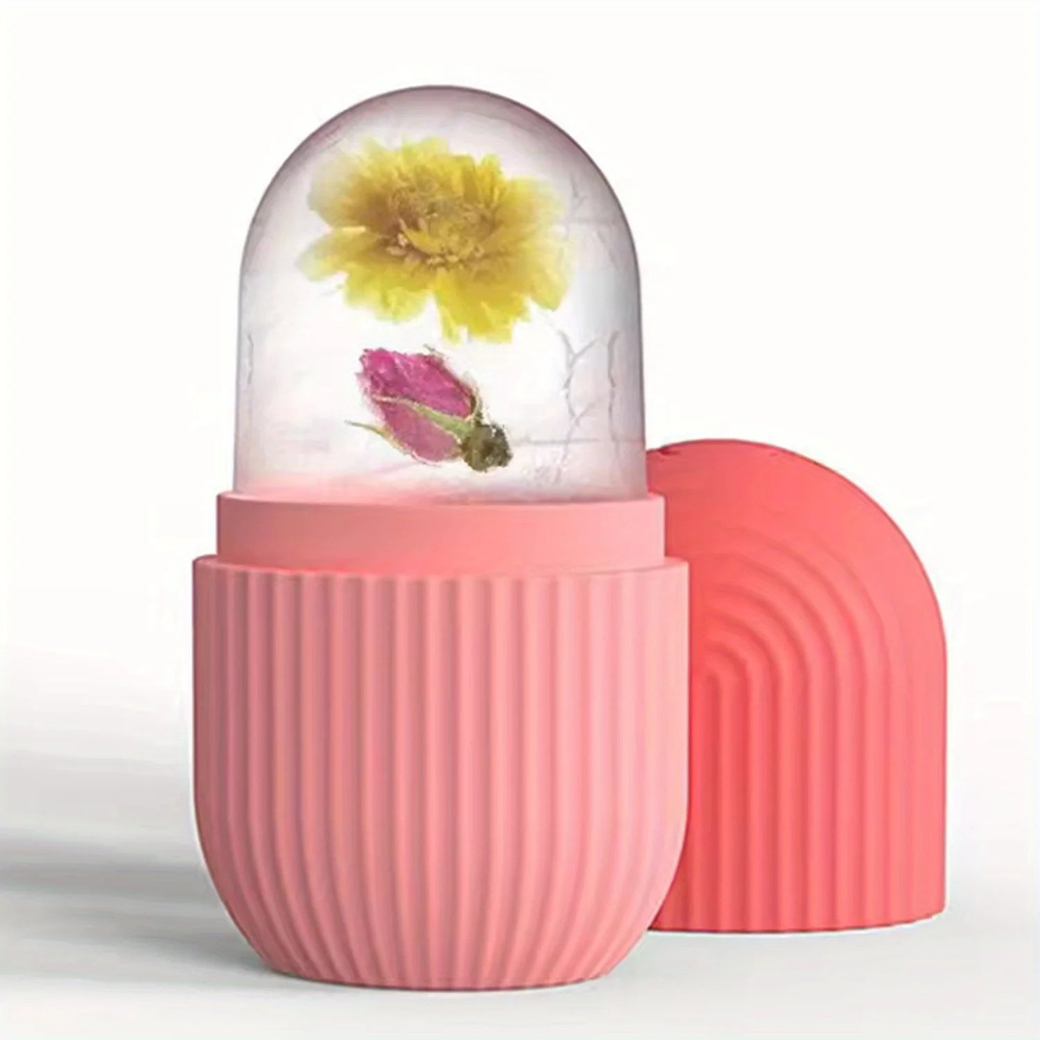 “IcyFace Cooling Ice Roller for facial puffiness and skin tightening”