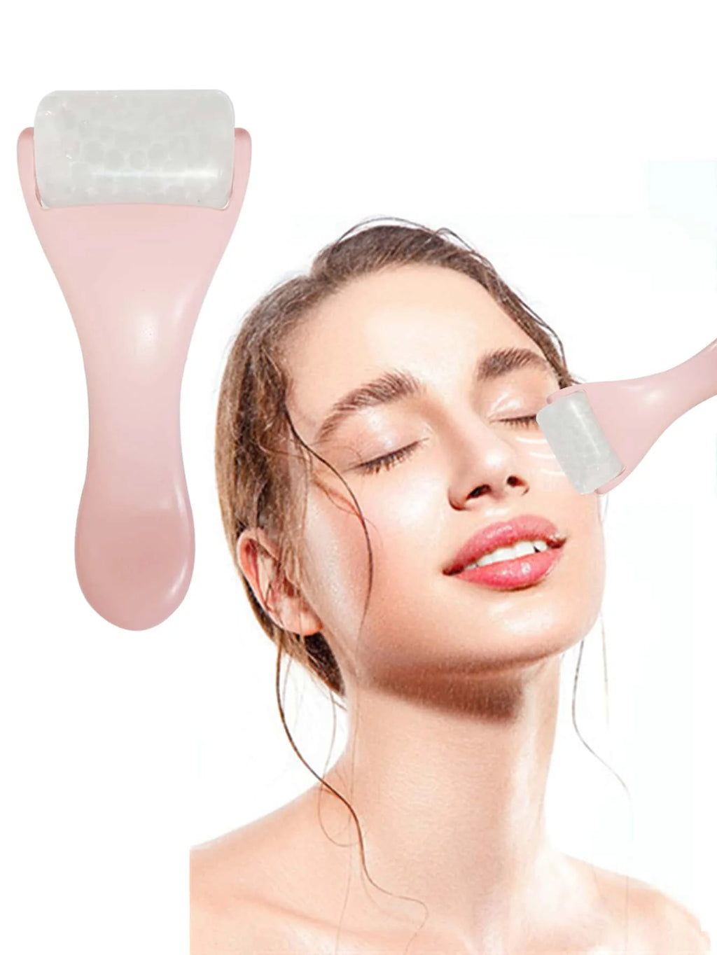 Ice Face Roller Massager, Facial Lifting Handheld Rolling Tool, Wrinkle Remover Skin Care Beauty Tool
