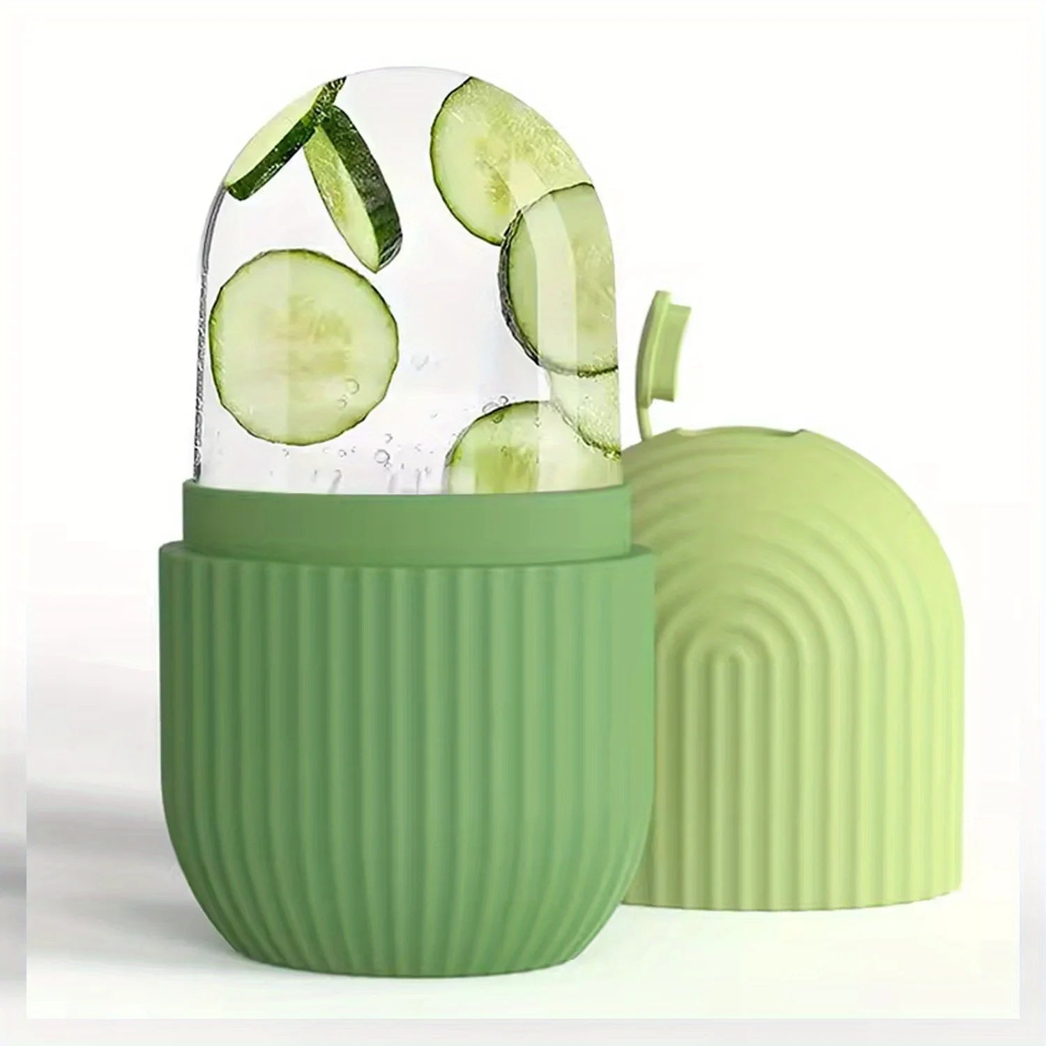 “IcyFace Cooling Ice Roller for facial puffiness and skin tightening”